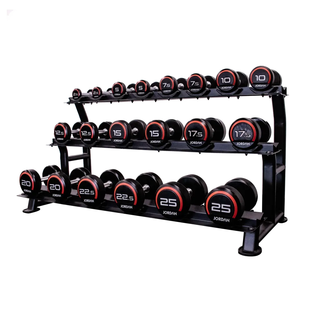 10 Pair Dumbbell Rack (3 tier)