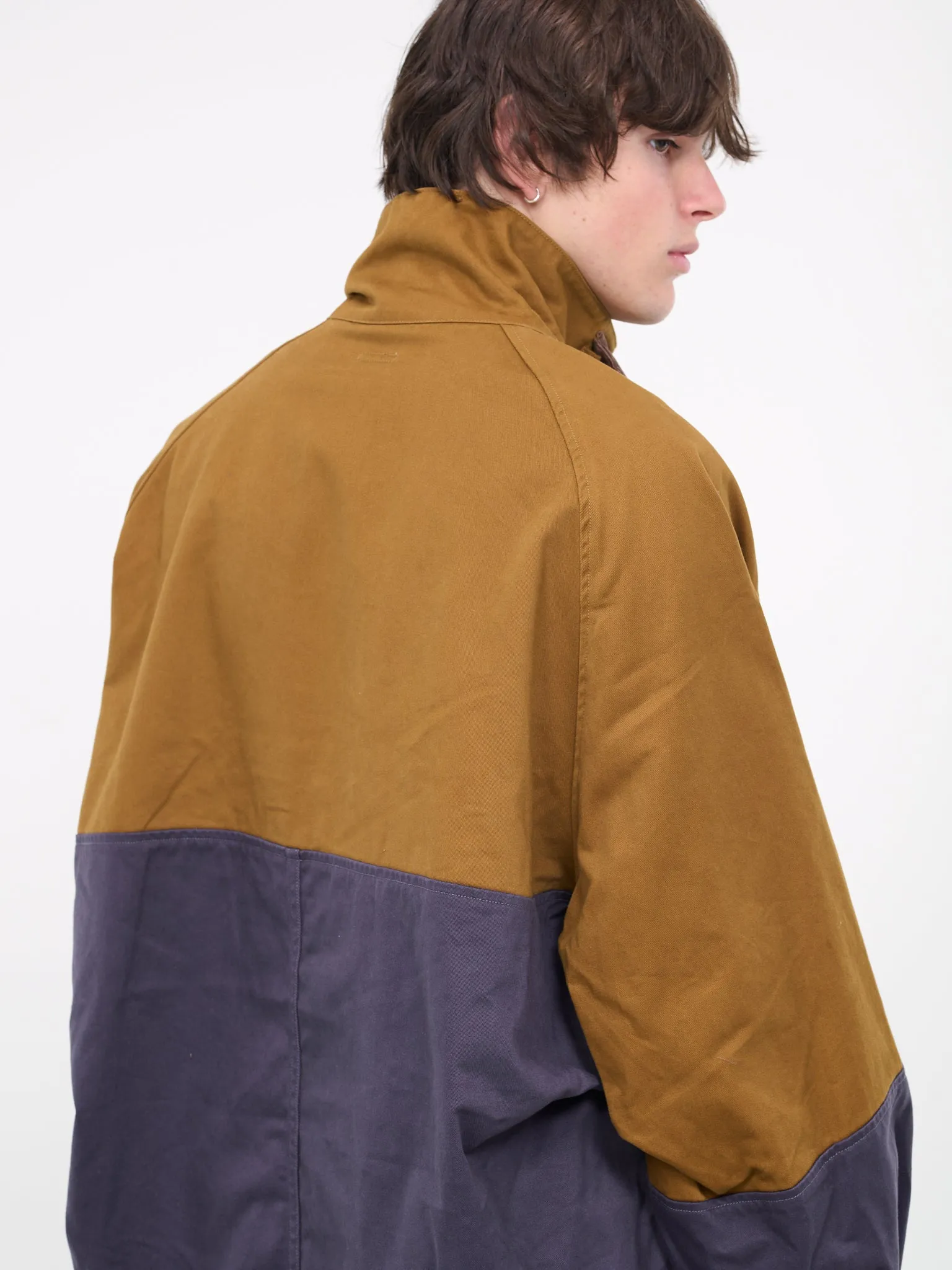 2-Tone Chino Nickle 6 Anorak (K2310LJ092-CNV-CAMEL-NAVY)