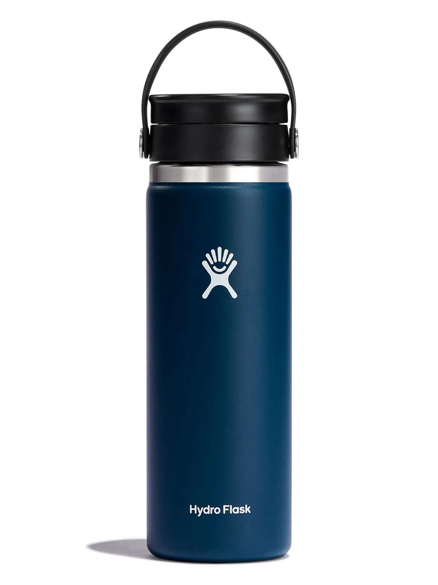 20oz Coffee With Flex Sid Lid Indigo Bottle