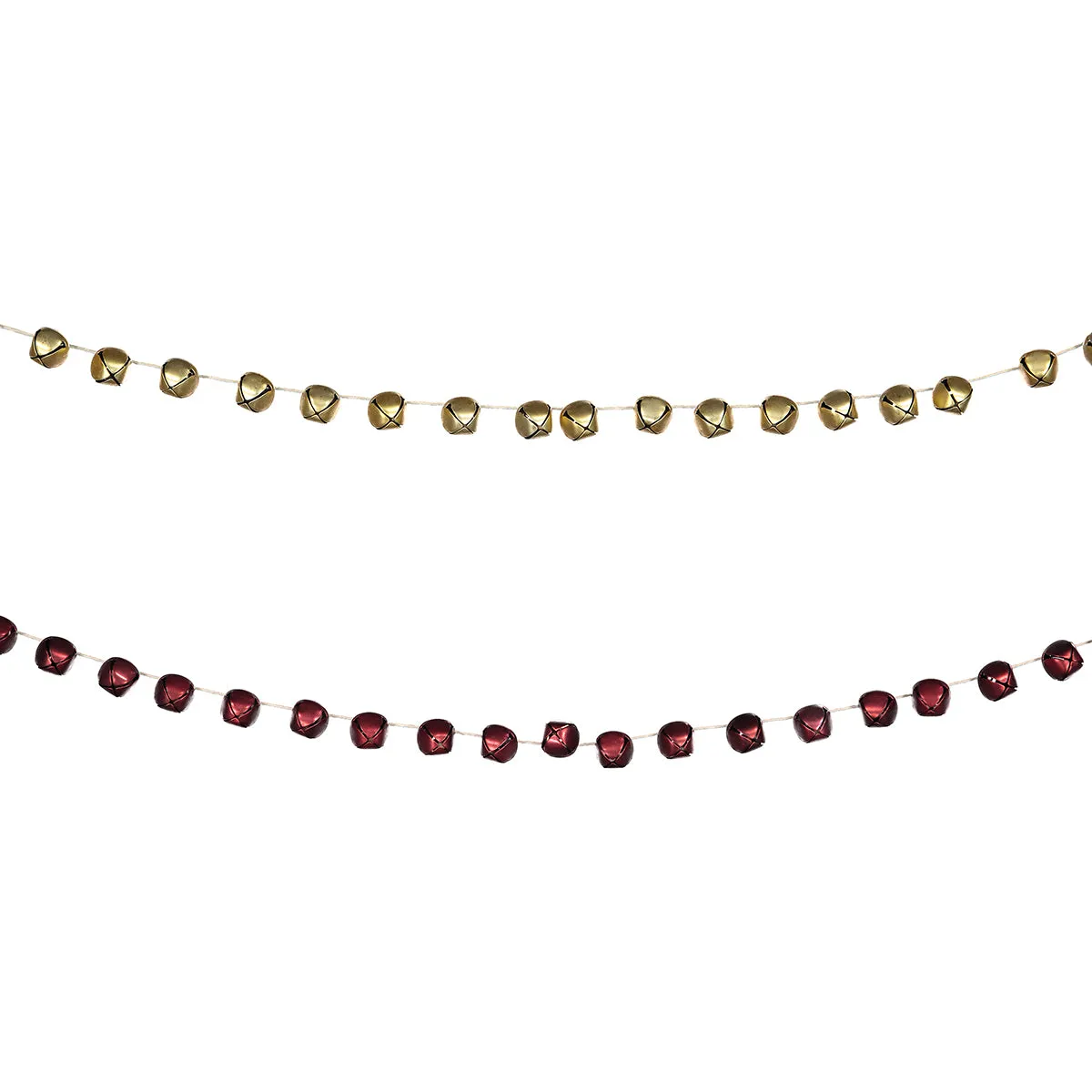 2.1m Bell Chain - Assorted - 68 Bells