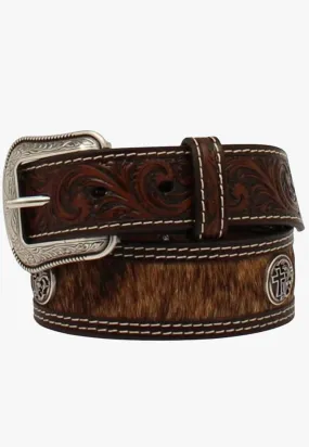 3D Boys Cowhide Concho Belt