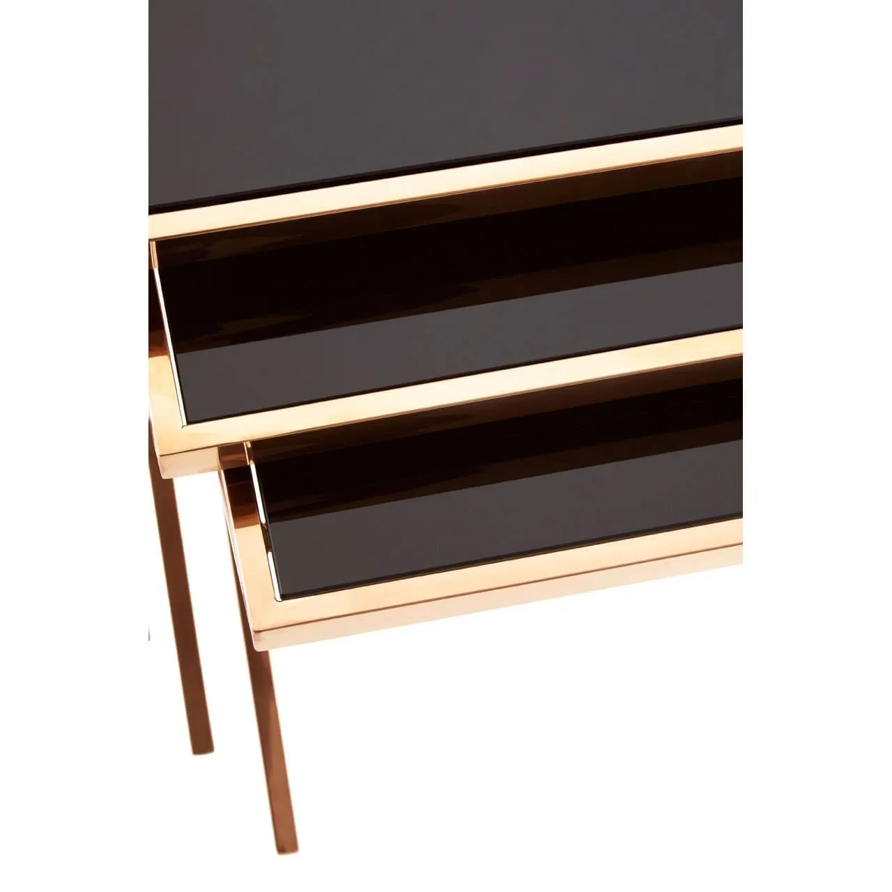 Ackley Rose Gold Nesting Tables