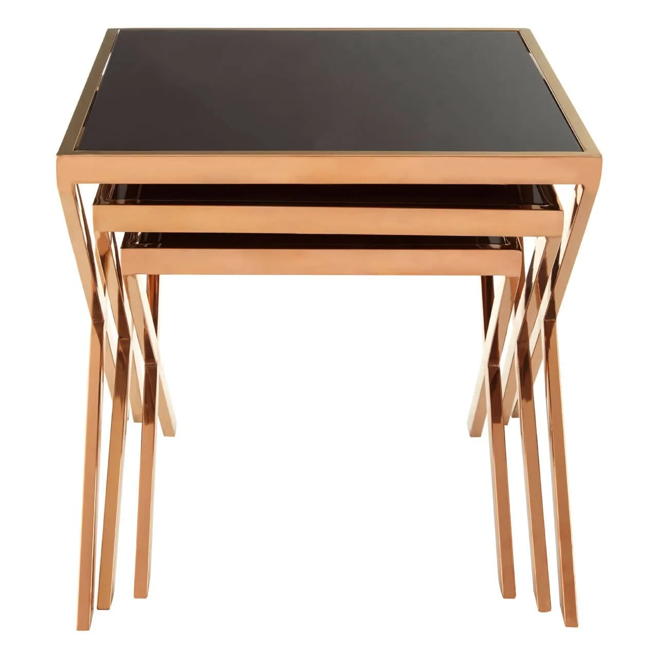 Ackley Rose Gold Nesting Tables