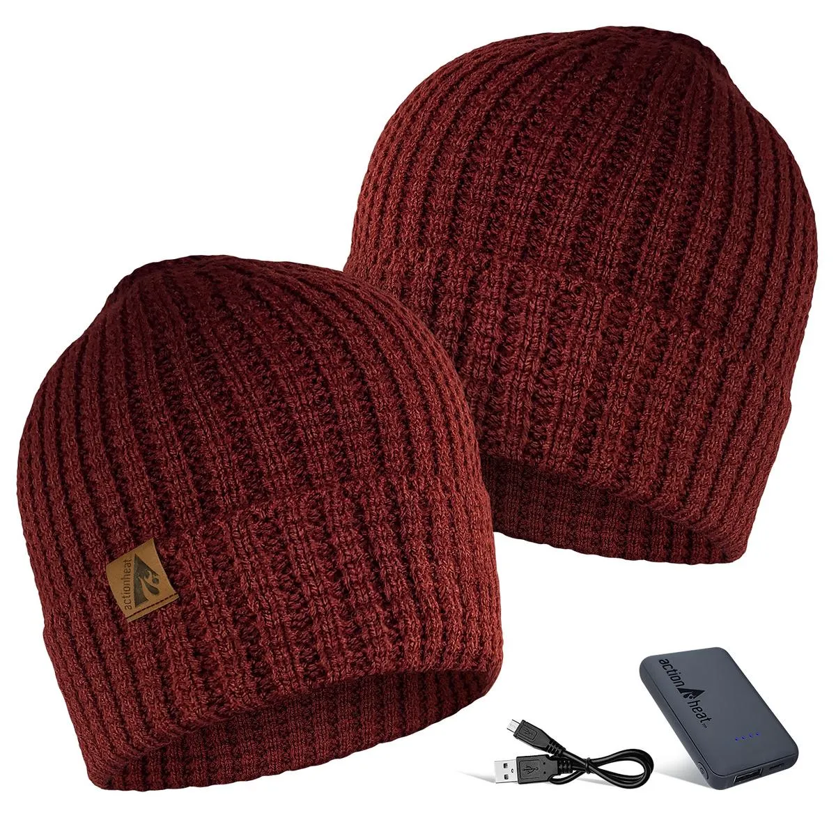 ActionHeat 5V Battery Heated Waffle Knit Hat