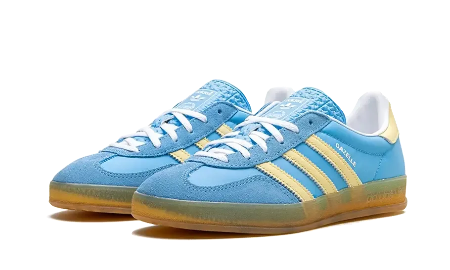 Adidas Gazelle Indoor Semi Blue Burst Almost Yellow