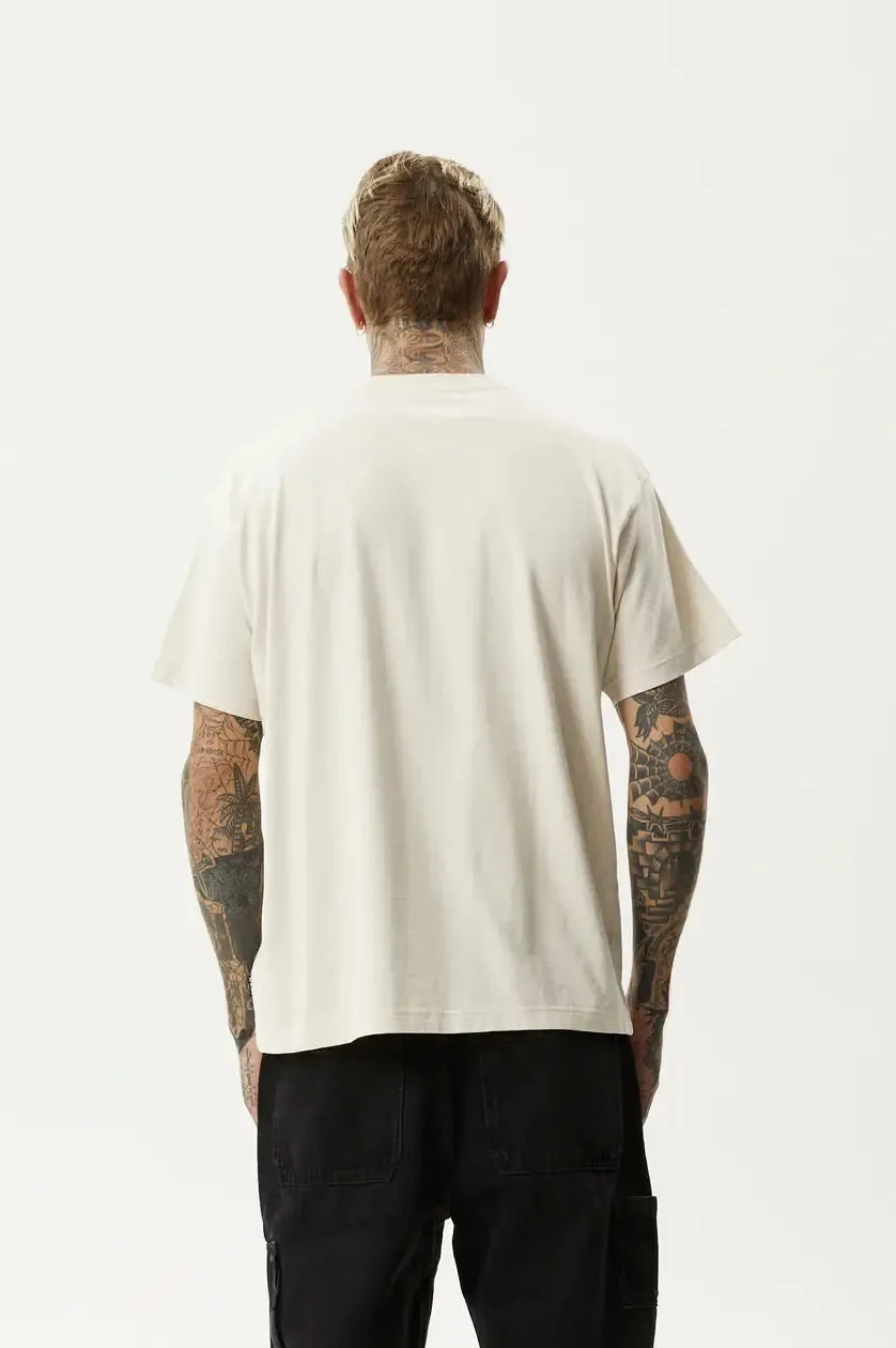 AFENDS Disorder boxy t-shirt - Moonbeam