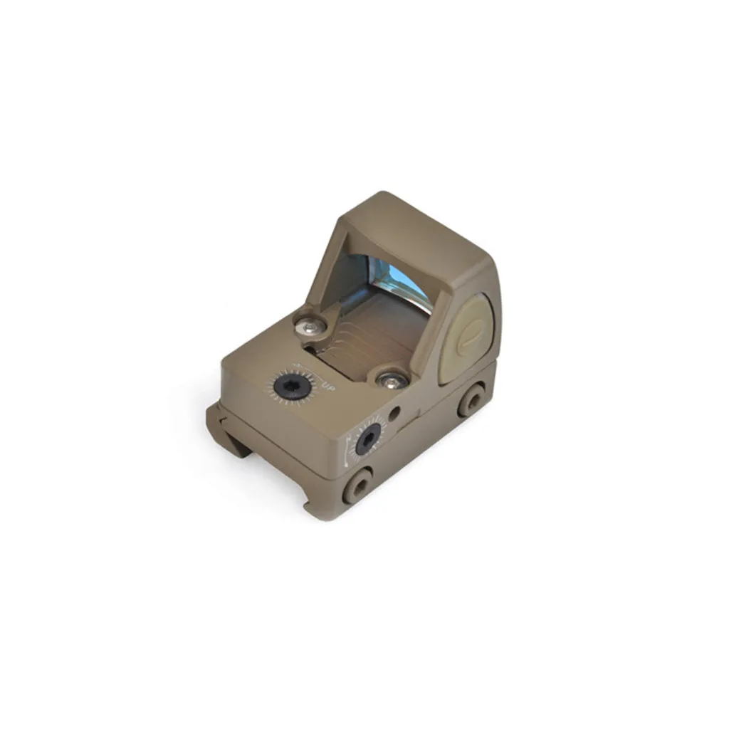 AIMO Adjustable LED RMR Reddot Sight (Black / Tan)