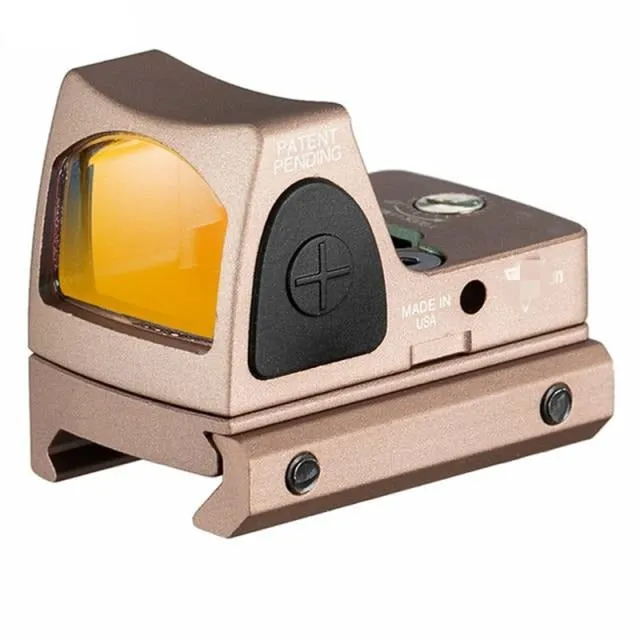 AIMO Adjustable LED RMR Reddot Sight (Black / Tan)