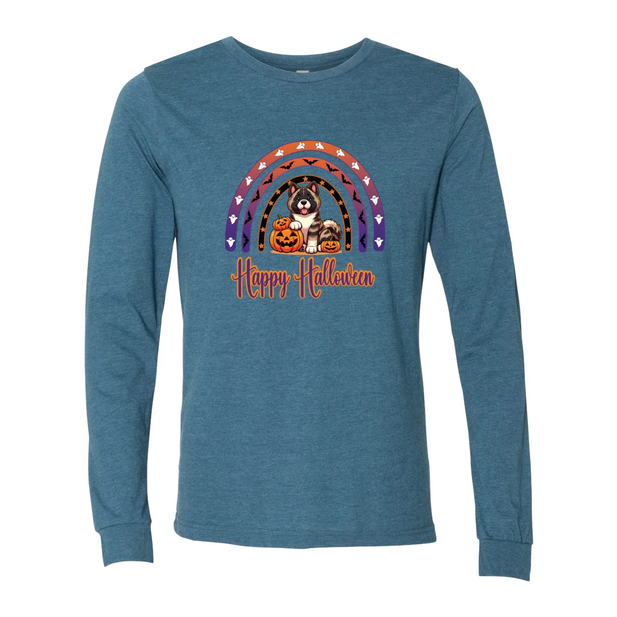 Akita Halloween Long Sleeve Jersey Tee