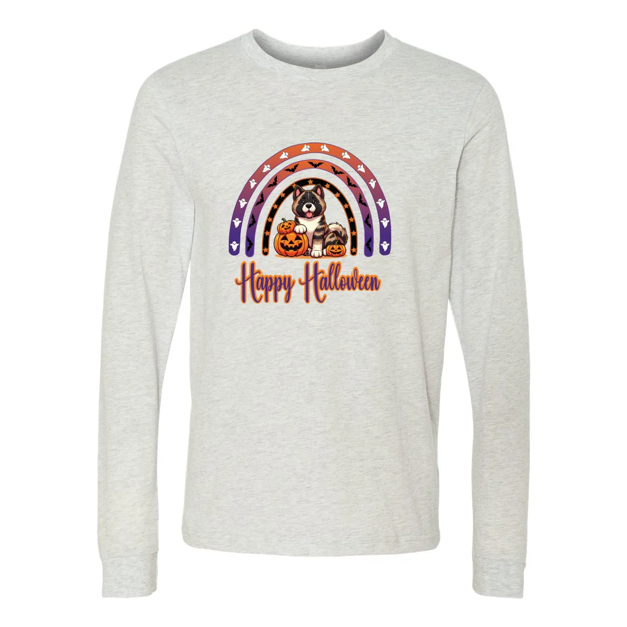 Akita Halloween Long Sleeve Jersey Tee