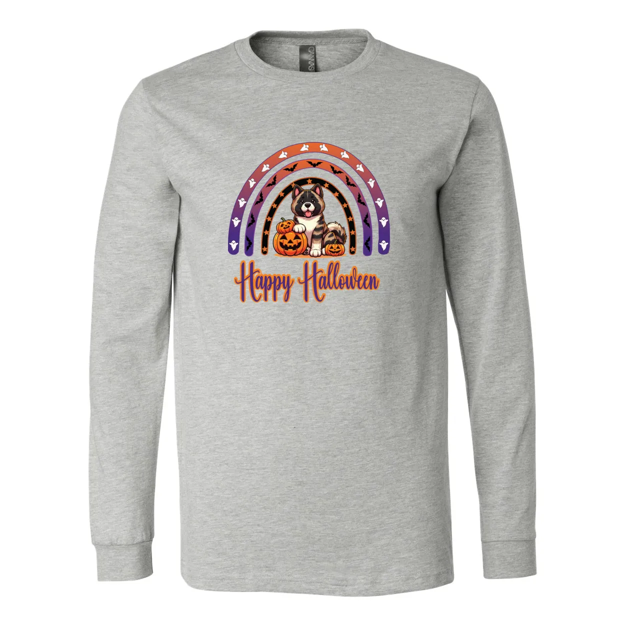 Akita Halloween Long Sleeve Jersey Tee