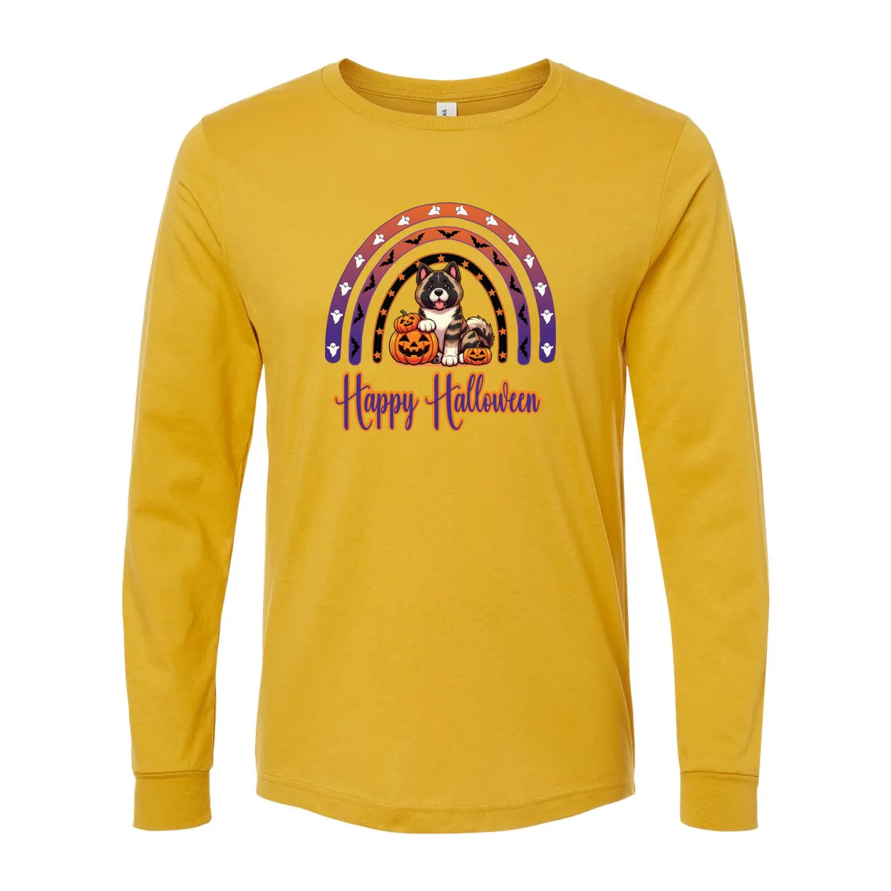 Akita Halloween Long Sleeve Jersey Tee