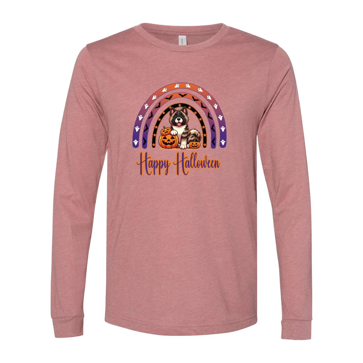 Akita Halloween Long Sleeve Jersey Tee