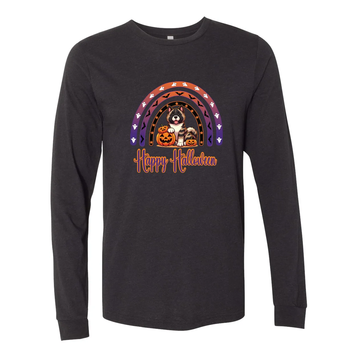 Akita Halloween Long Sleeve Jersey Tee