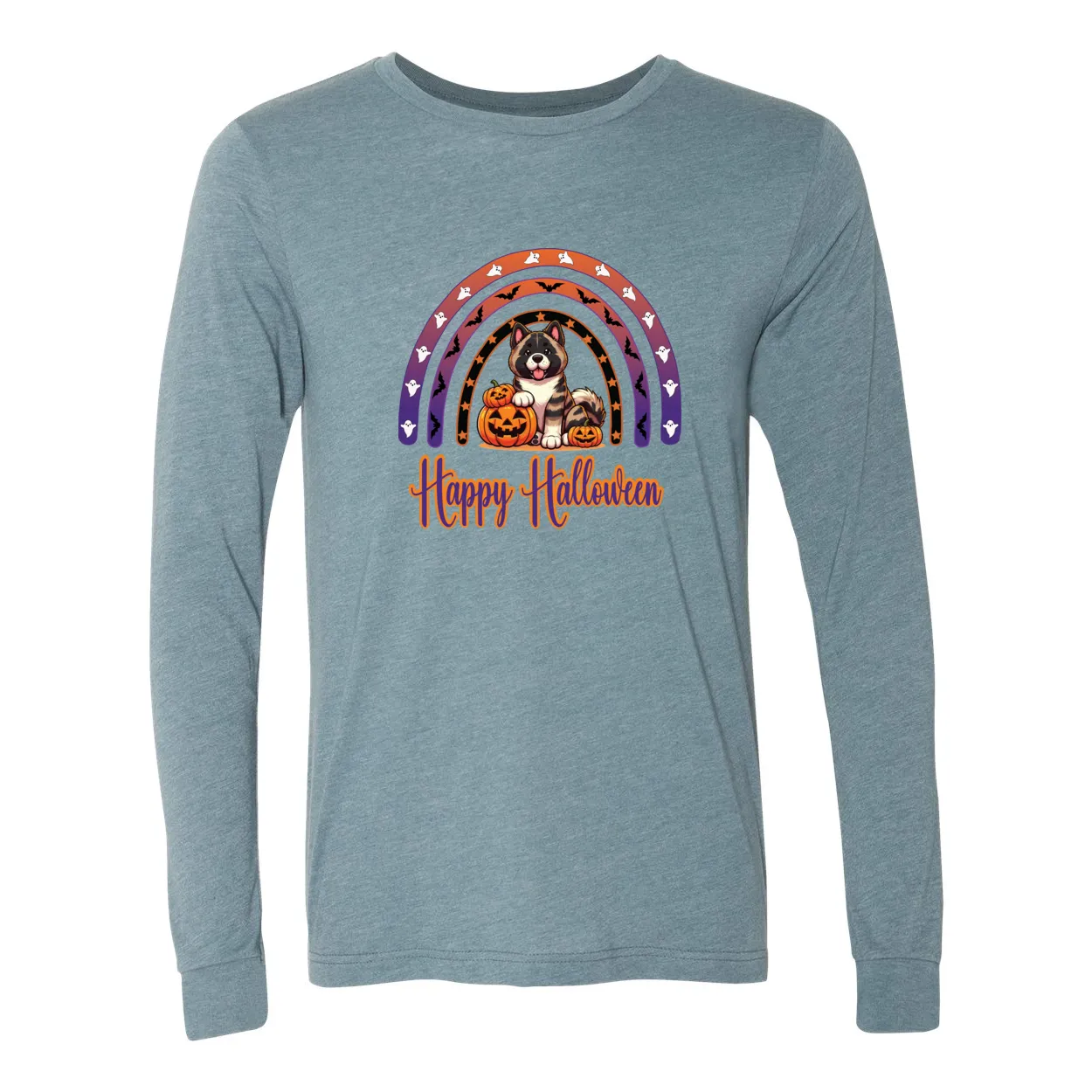 Akita Halloween Long Sleeve Jersey Tee