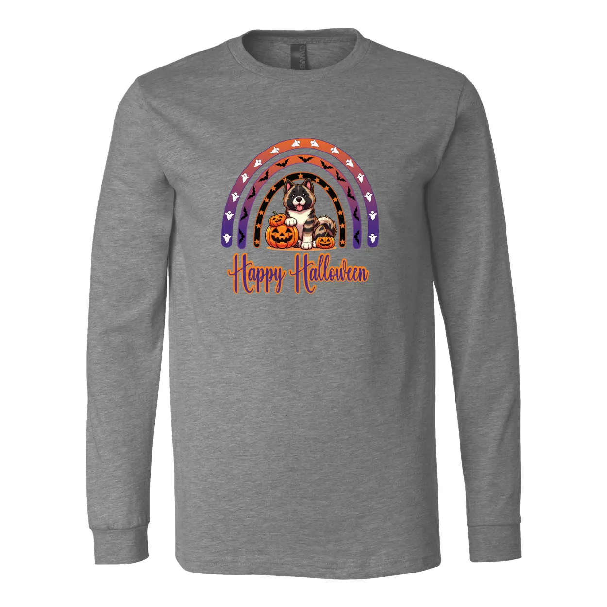 Akita Halloween Long Sleeve Jersey Tee