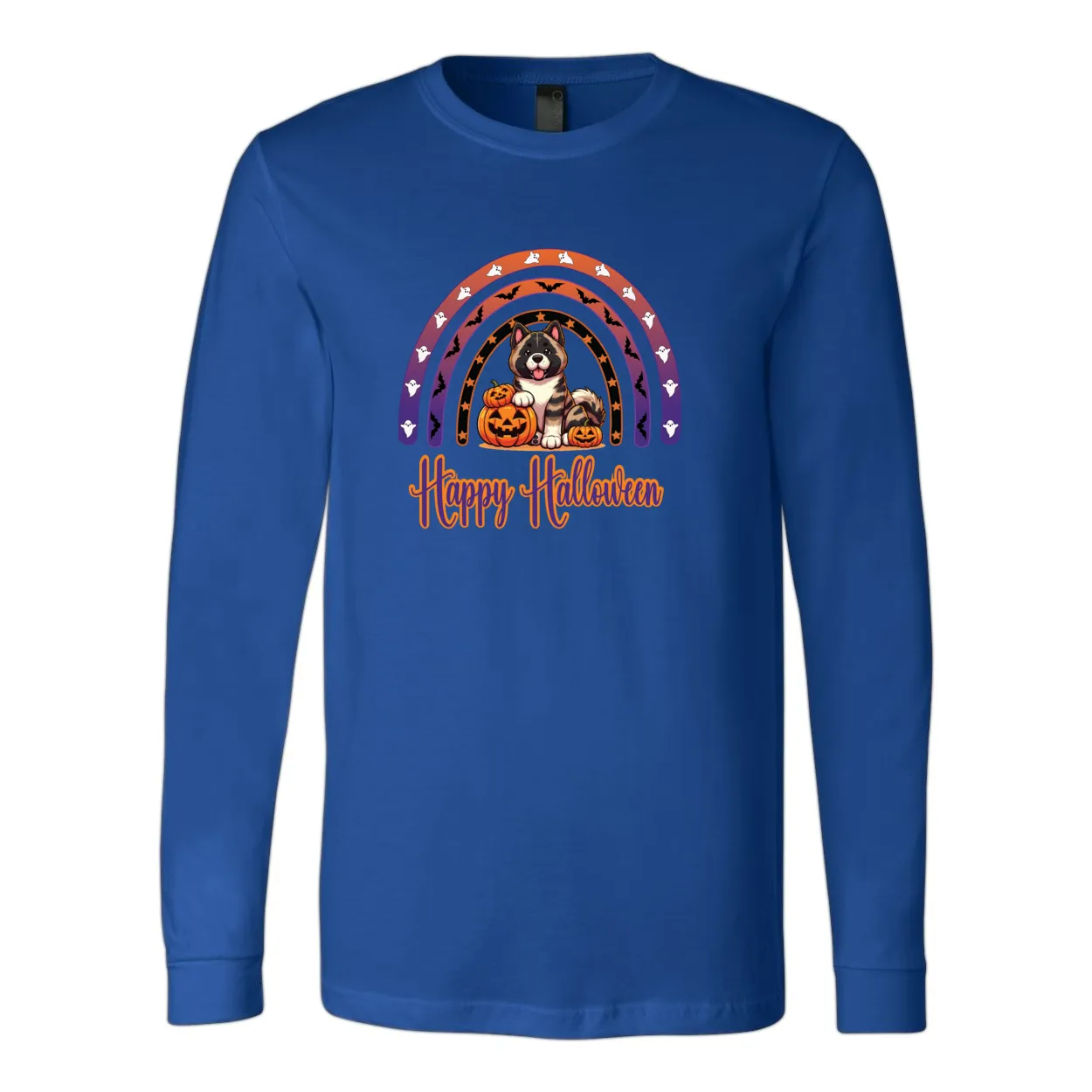 Akita Halloween Long Sleeve Jersey Tee