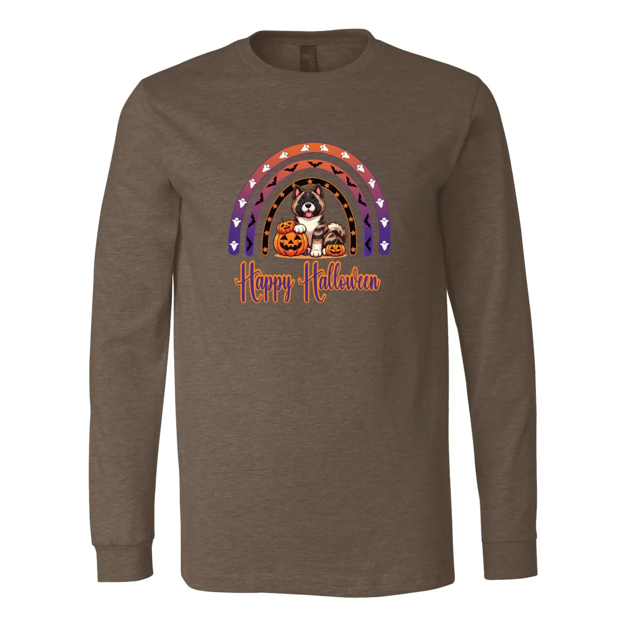 Akita Halloween Long Sleeve Jersey Tee