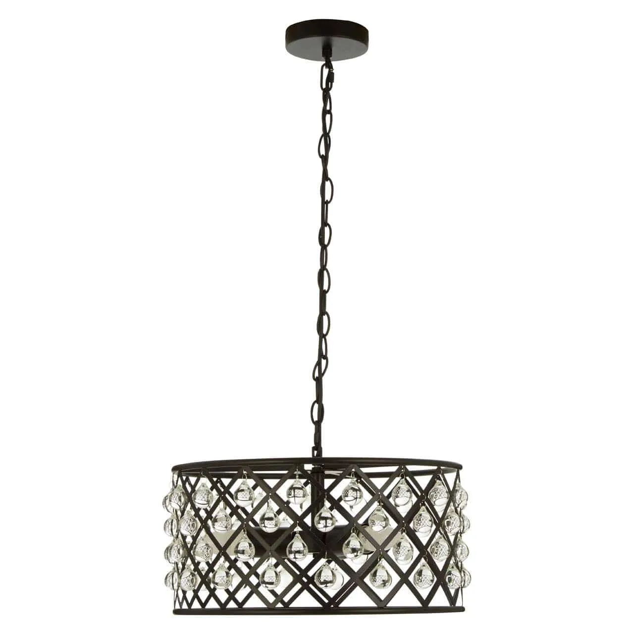 Albir 3 Bulb Cross Design Pendant Lamp