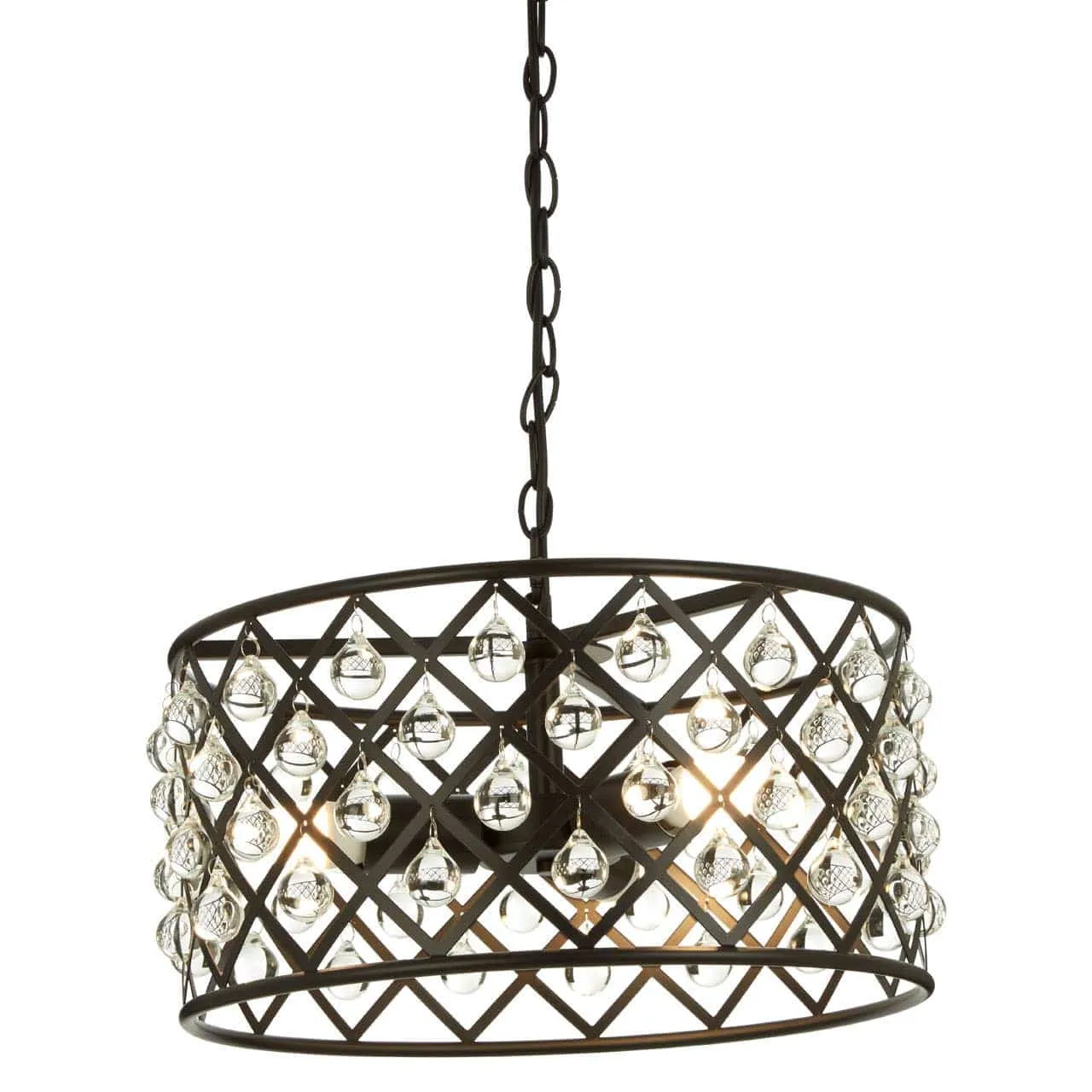 Albir 3 Bulb Cross Design Pendant Lamp