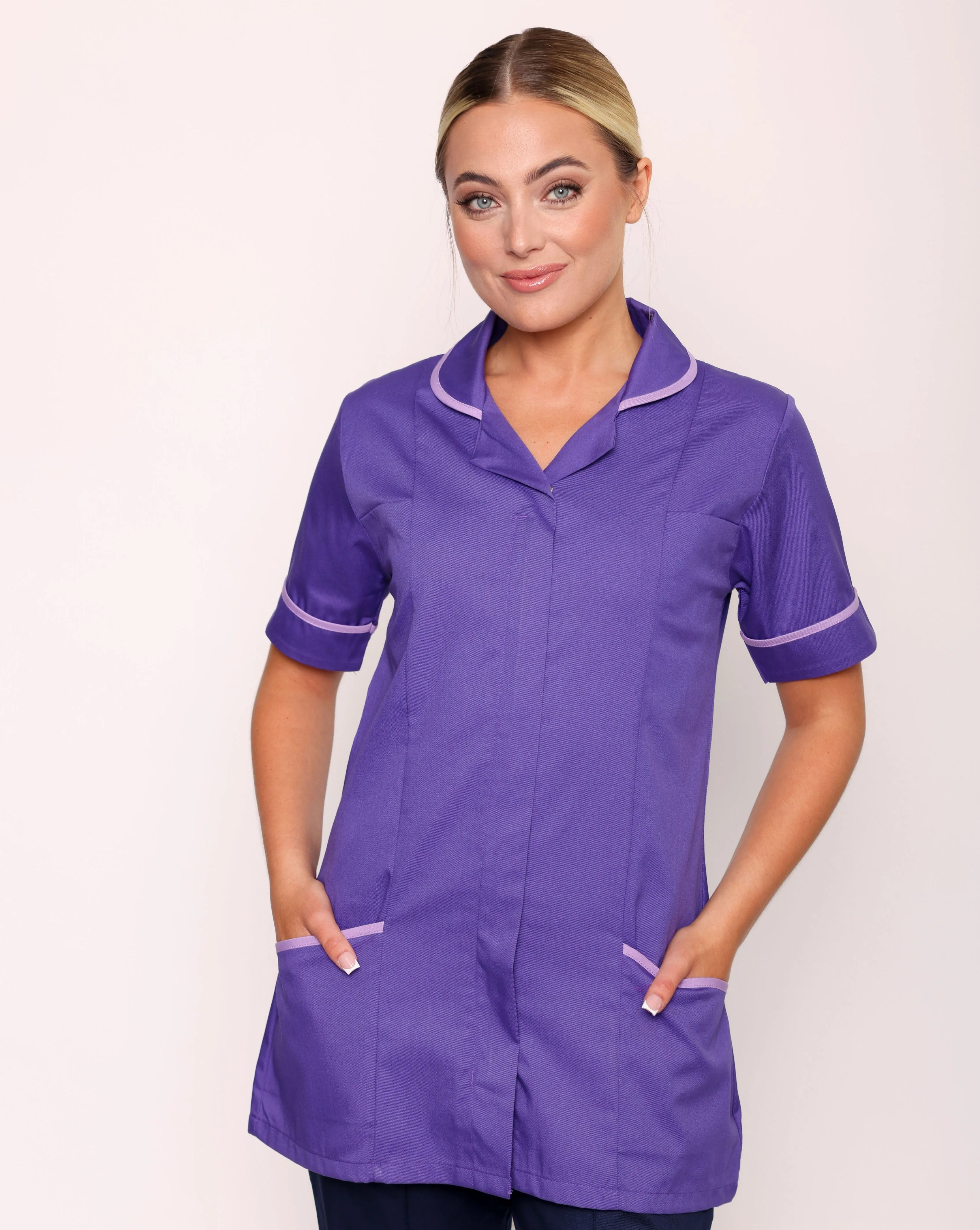 Alcott Ladies Healthcare Tunic - Purple / Lilac