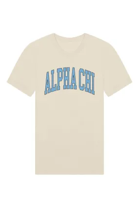 Alpha Chi Omega Block Tee