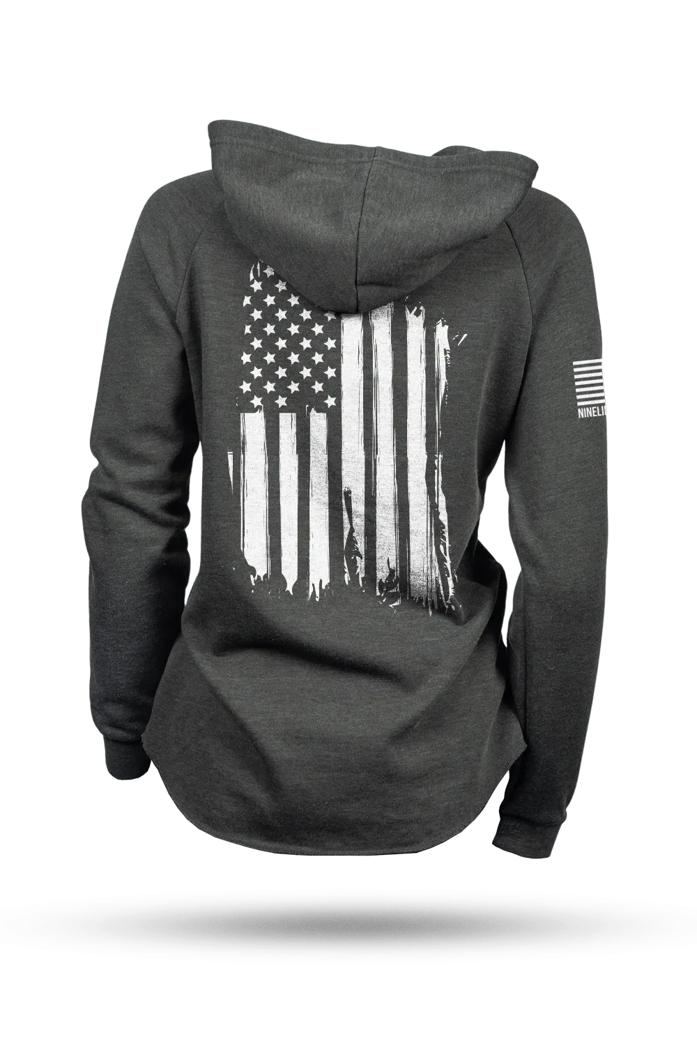 America - Lightweight Women's V-Neck Hoodie