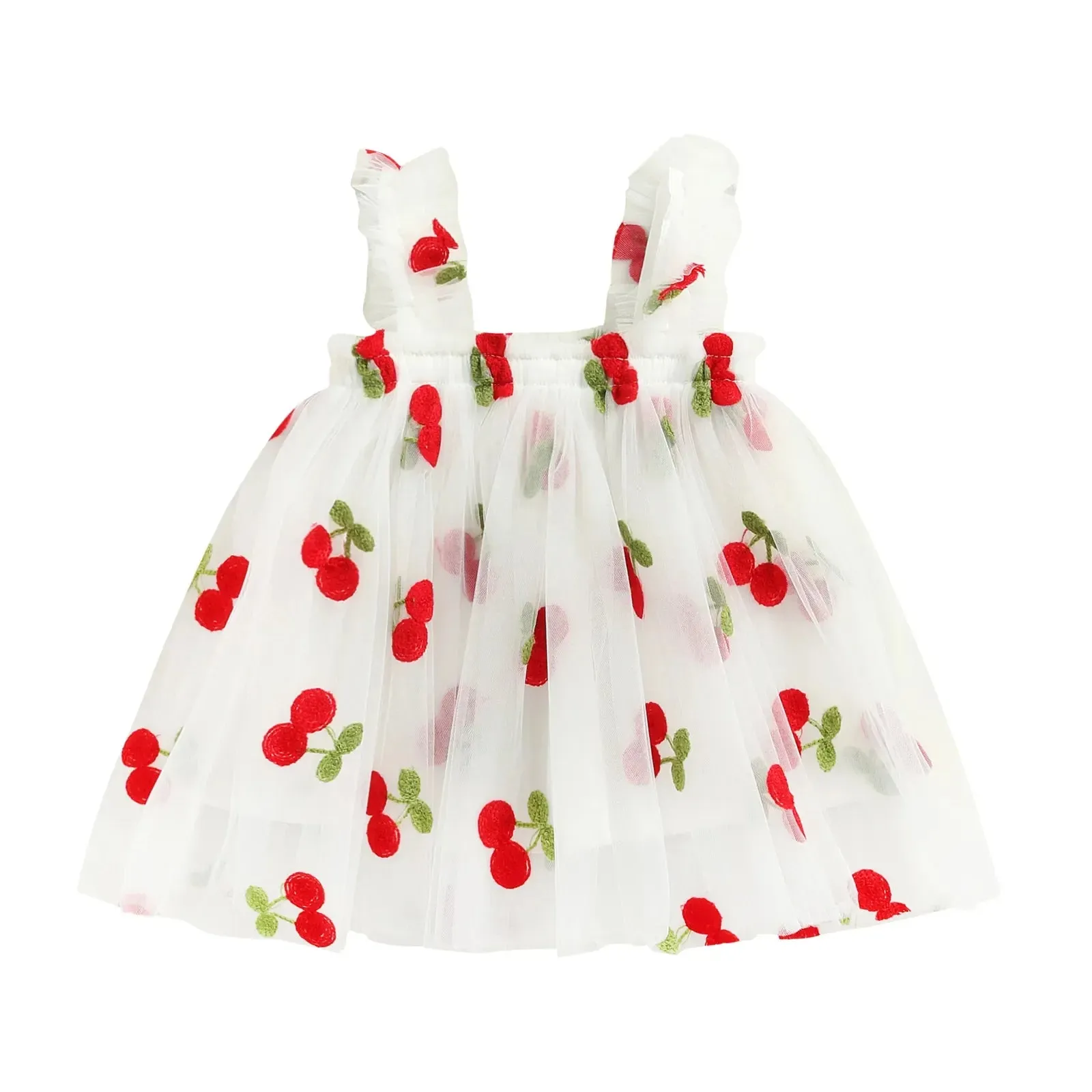 Baby 6M-5Y Toddler Kid Baby Girls Tulle Dress, Daisy Dresses For Girls Party Beach Holiday