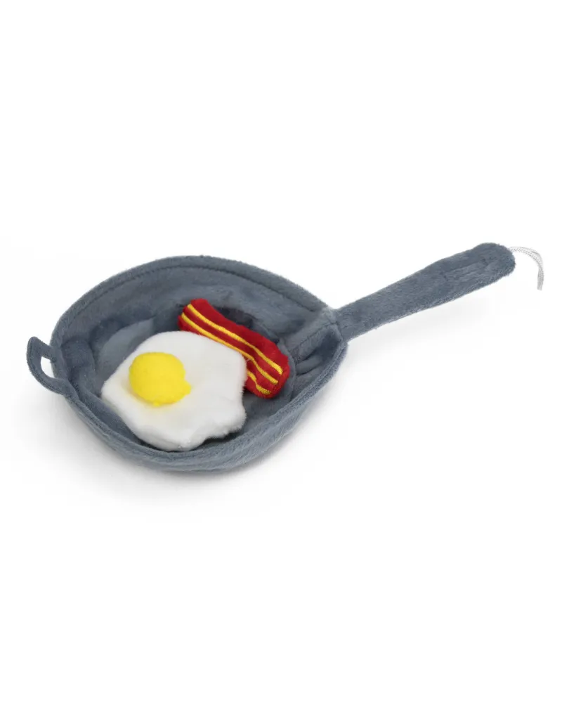 Bacon & Eggs Cat Toy Set