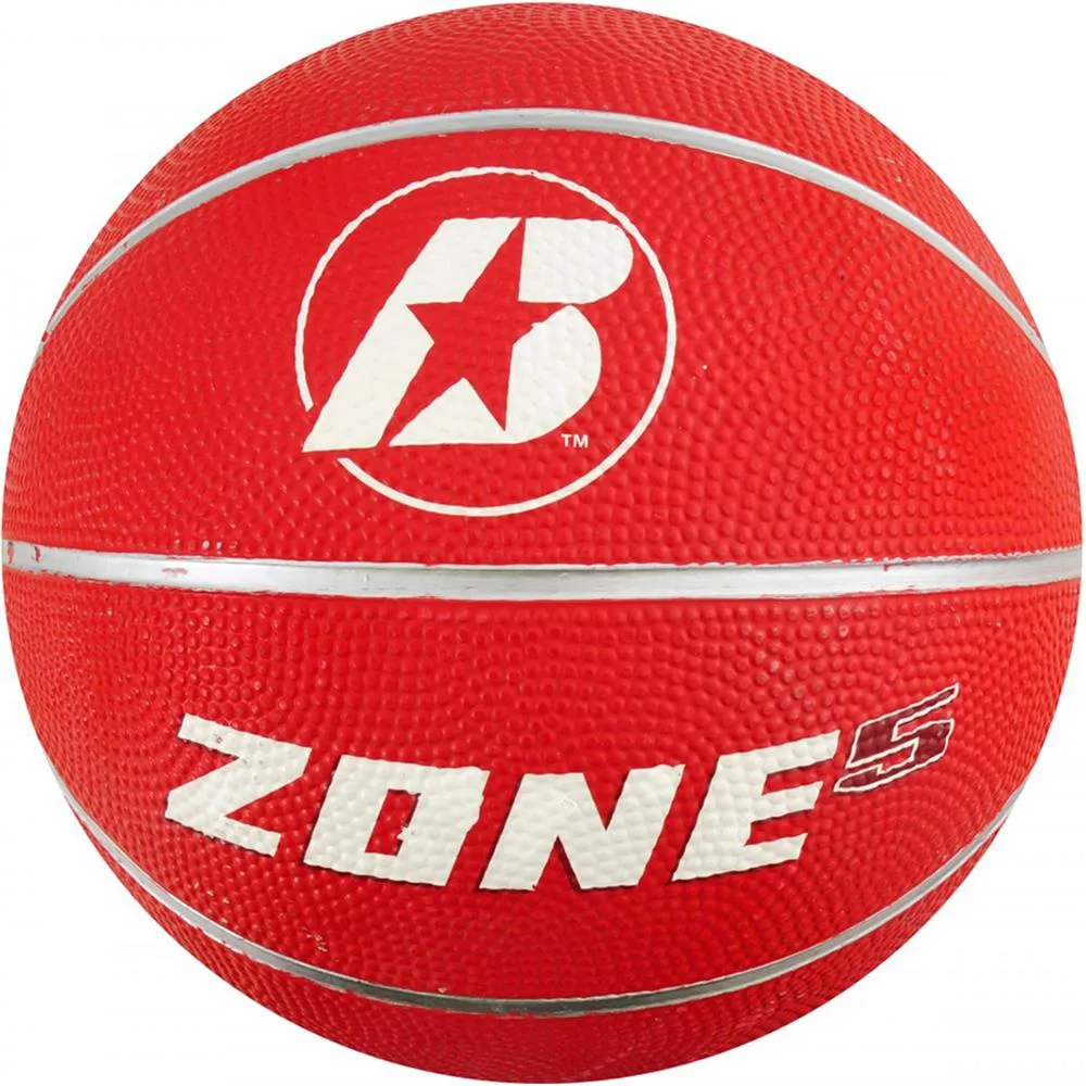 Baden Zone Rubber Coloured Basketballs (Blue) | Size 7