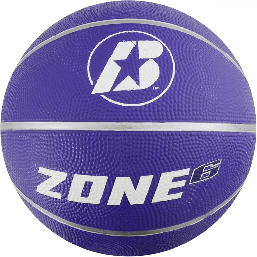 Baden Zone Rubber Coloured Basketballs (Blue) | Size 7