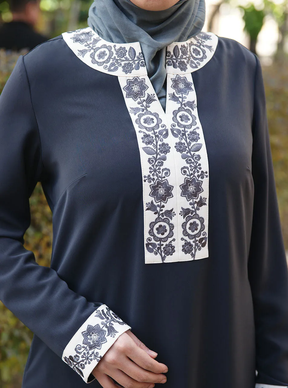 Barakah Embroidered Abaya