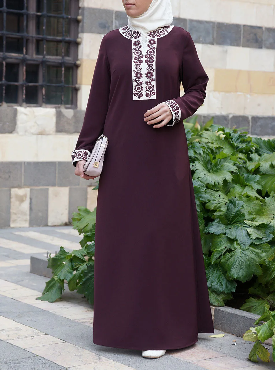 Barakah Embroidered Abaya