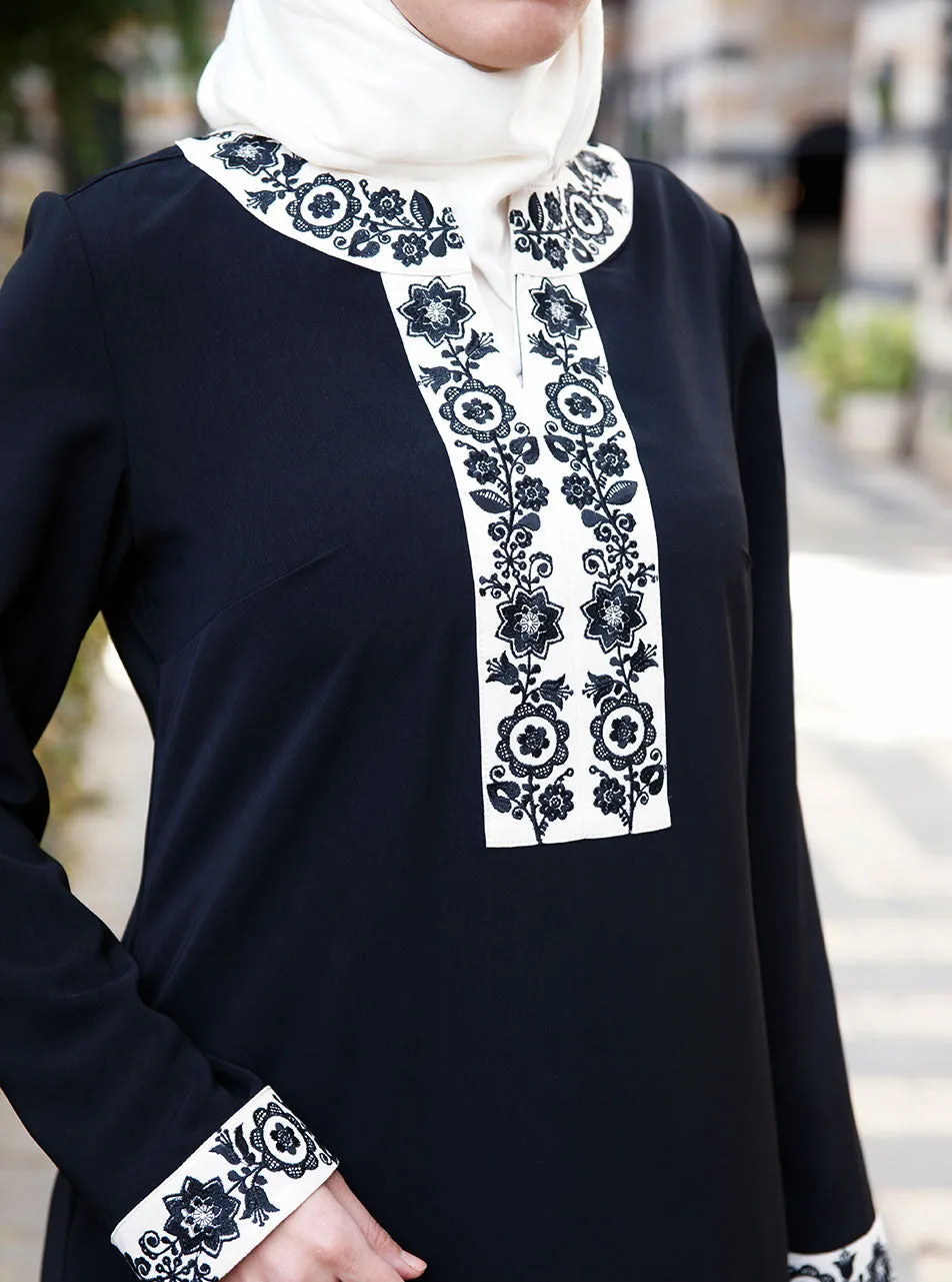 Barakah Embroidered Abaya