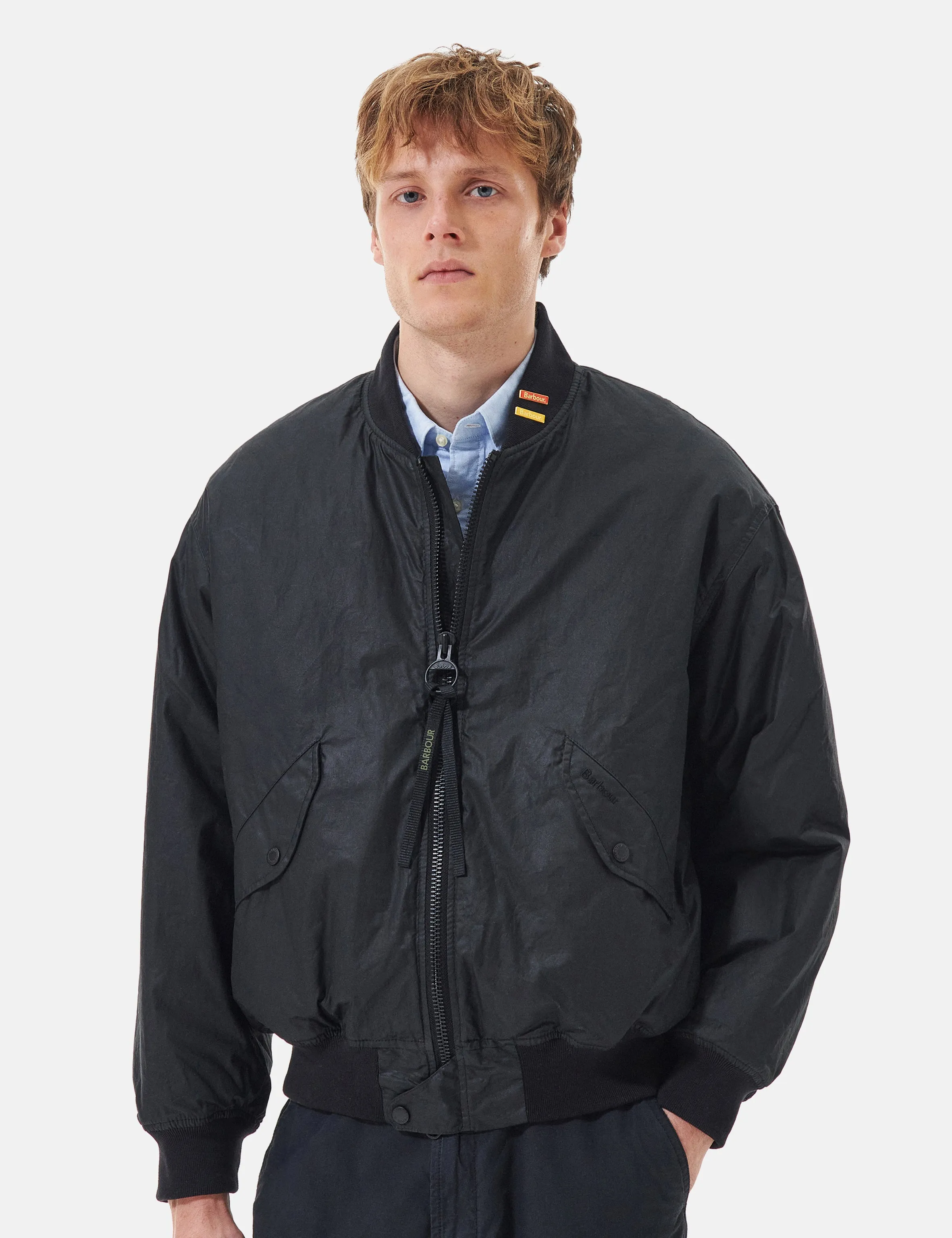 Barbour JBS Flight Jacket - Black