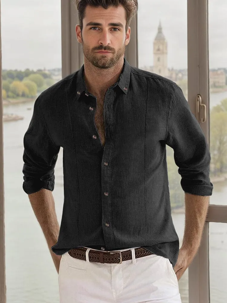 Basic 100% Cotton Button Shirt