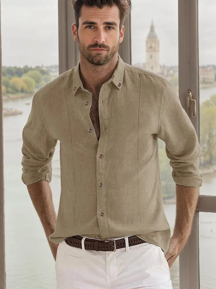 Basic 100% Cotton Button Shirt