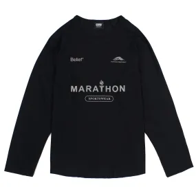 Belief NYC Marathon Mesh L/S Jersey Black