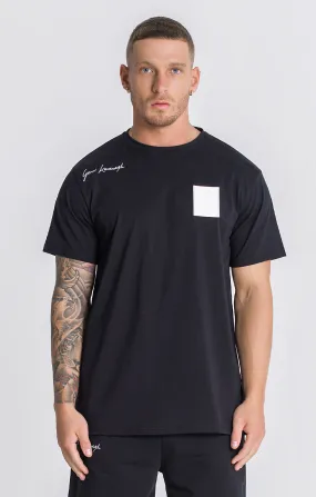 Black Block Tee