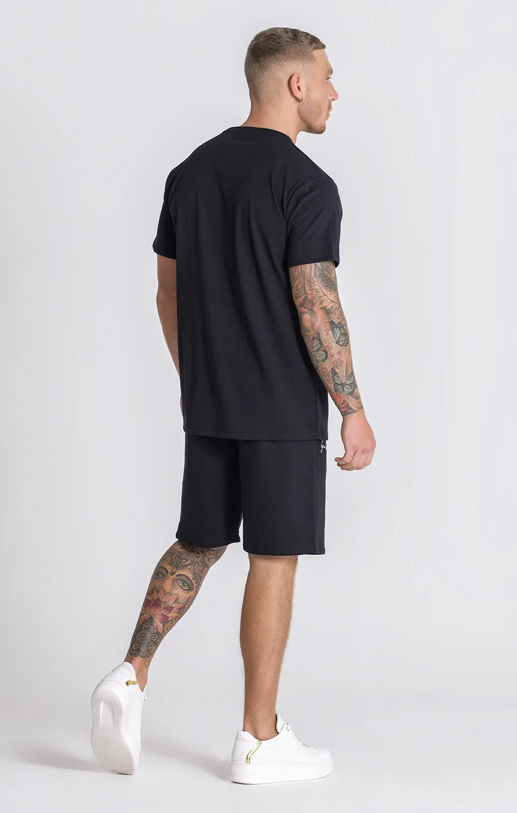 Black Block Tee