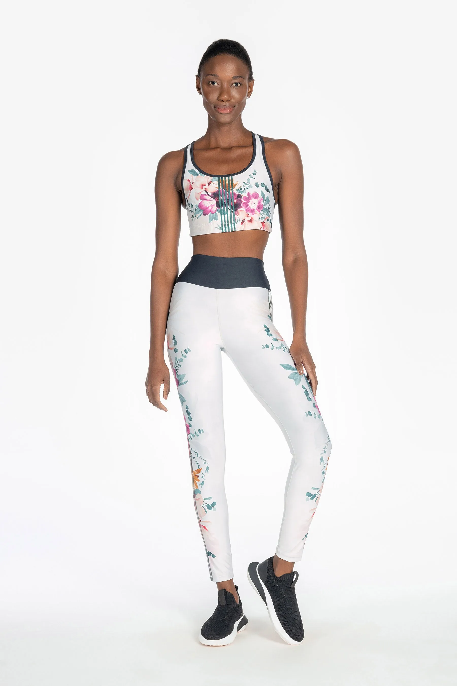 Blooming Holographic Cut Top