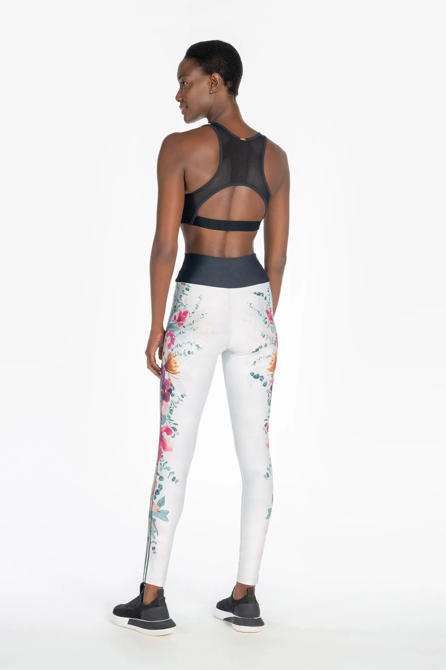 Blooming Holographic Cut Top