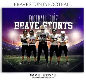 Brave Stunts- Football- Themed Sports Template