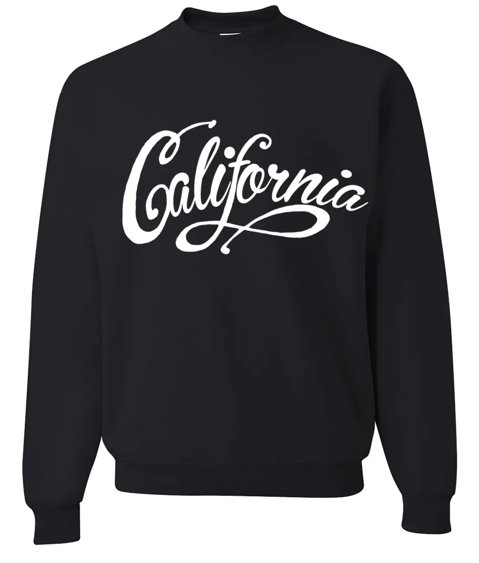 California Beach Script Crewneck Sweatshirt