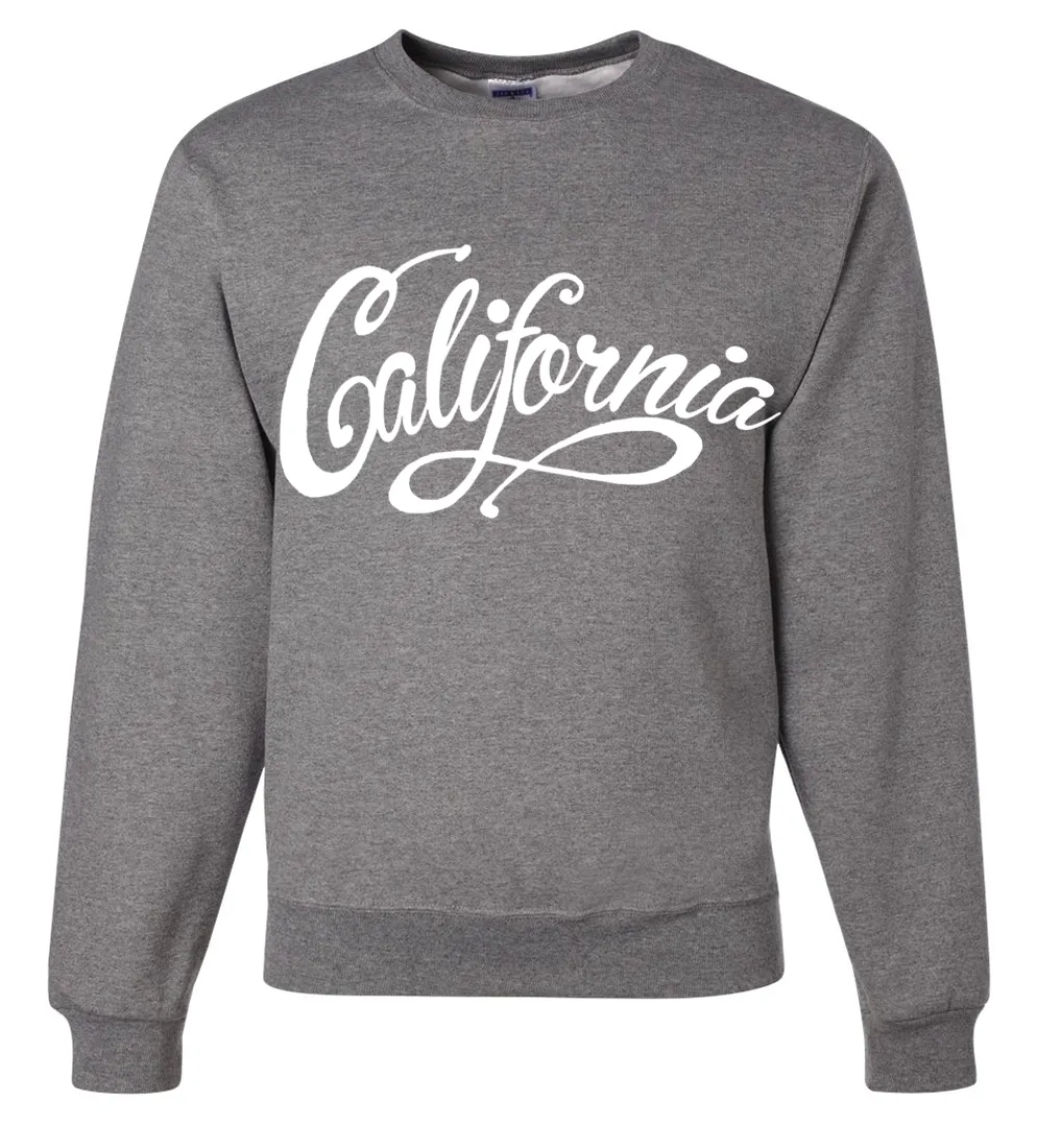 California Beach Script Crewneck Sweatshirt