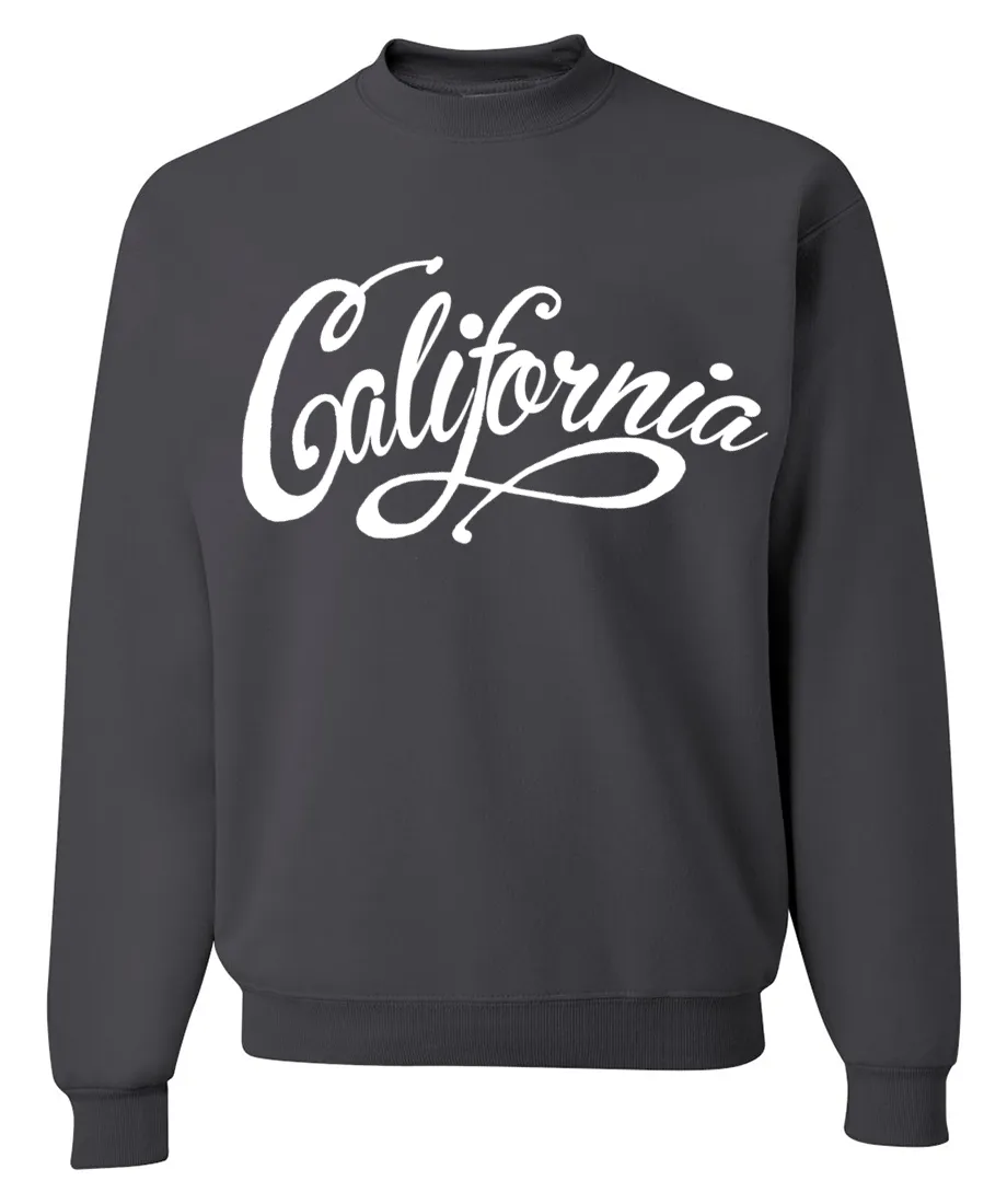 California Beach Script Crewneck Sweatshirt