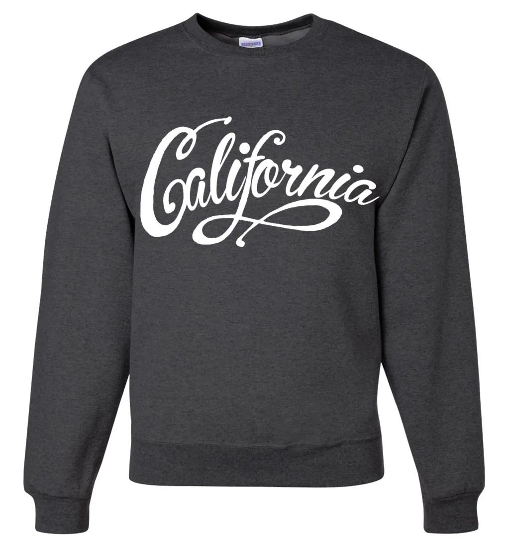 California Beach Script Crewneck Sweatshirt