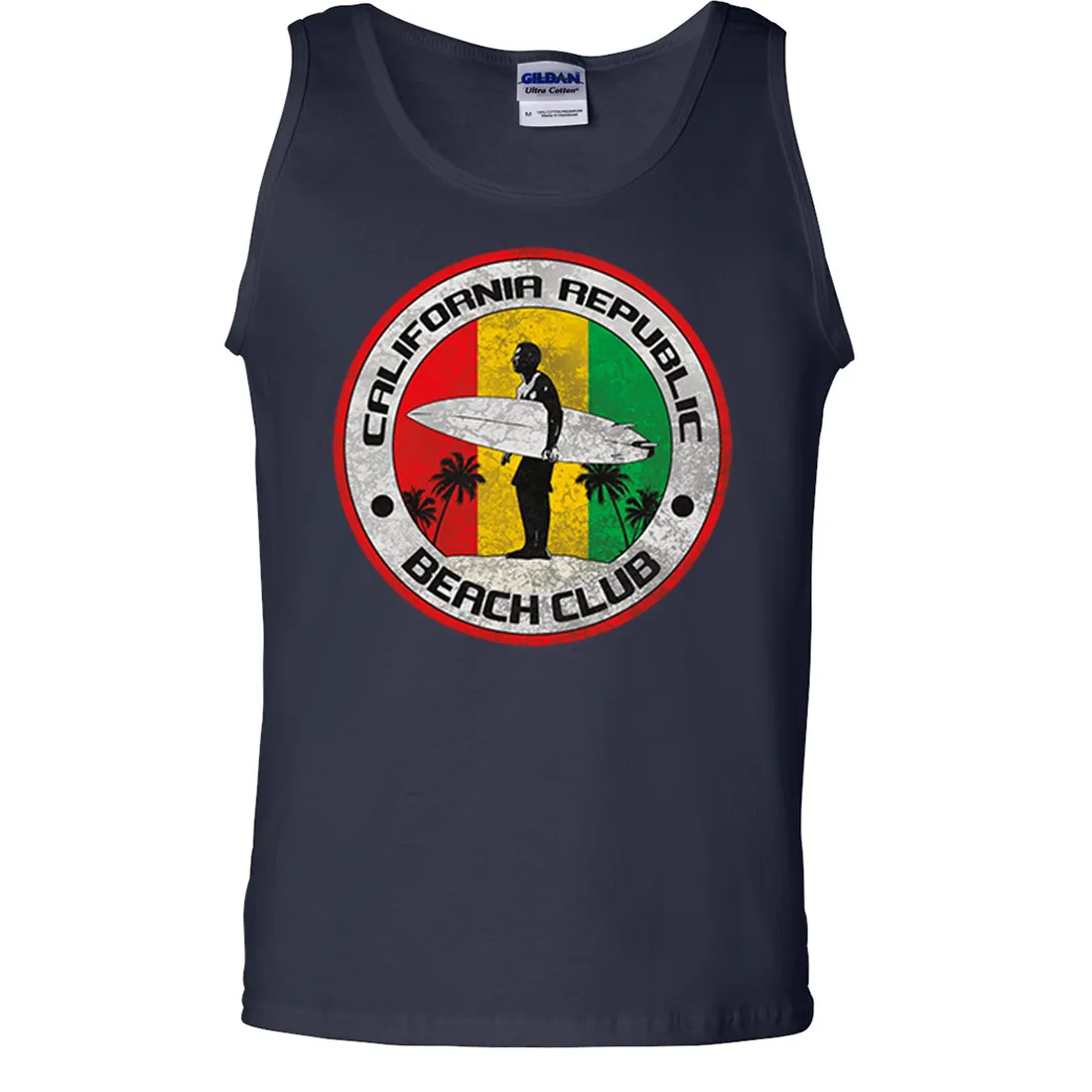 California Republic Beach Club Asst Colors Tank Top