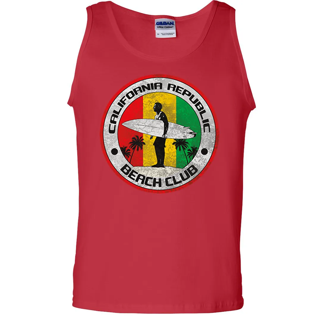 California Republic Beach Club Asst Colors Tank Top