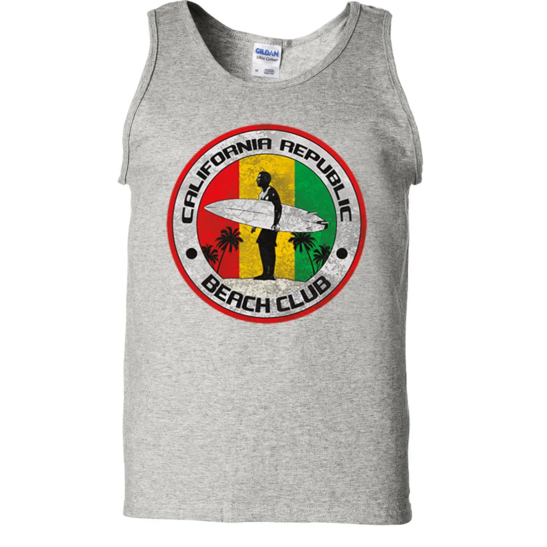 California Republic Beach Club Asst Colors Tank Top